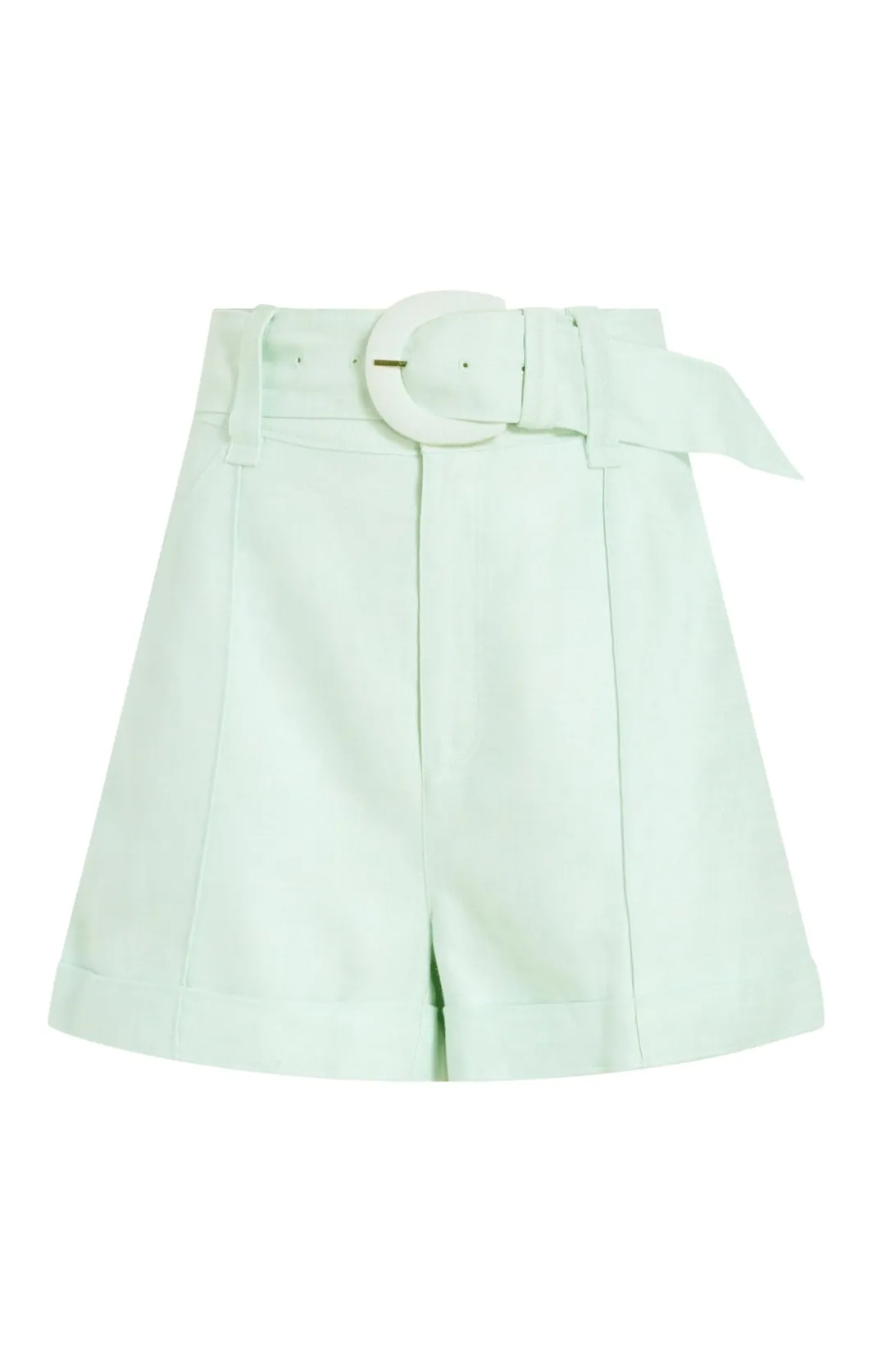 Shorts<Cinq à Sept Linen Aldi Short MintyDelight