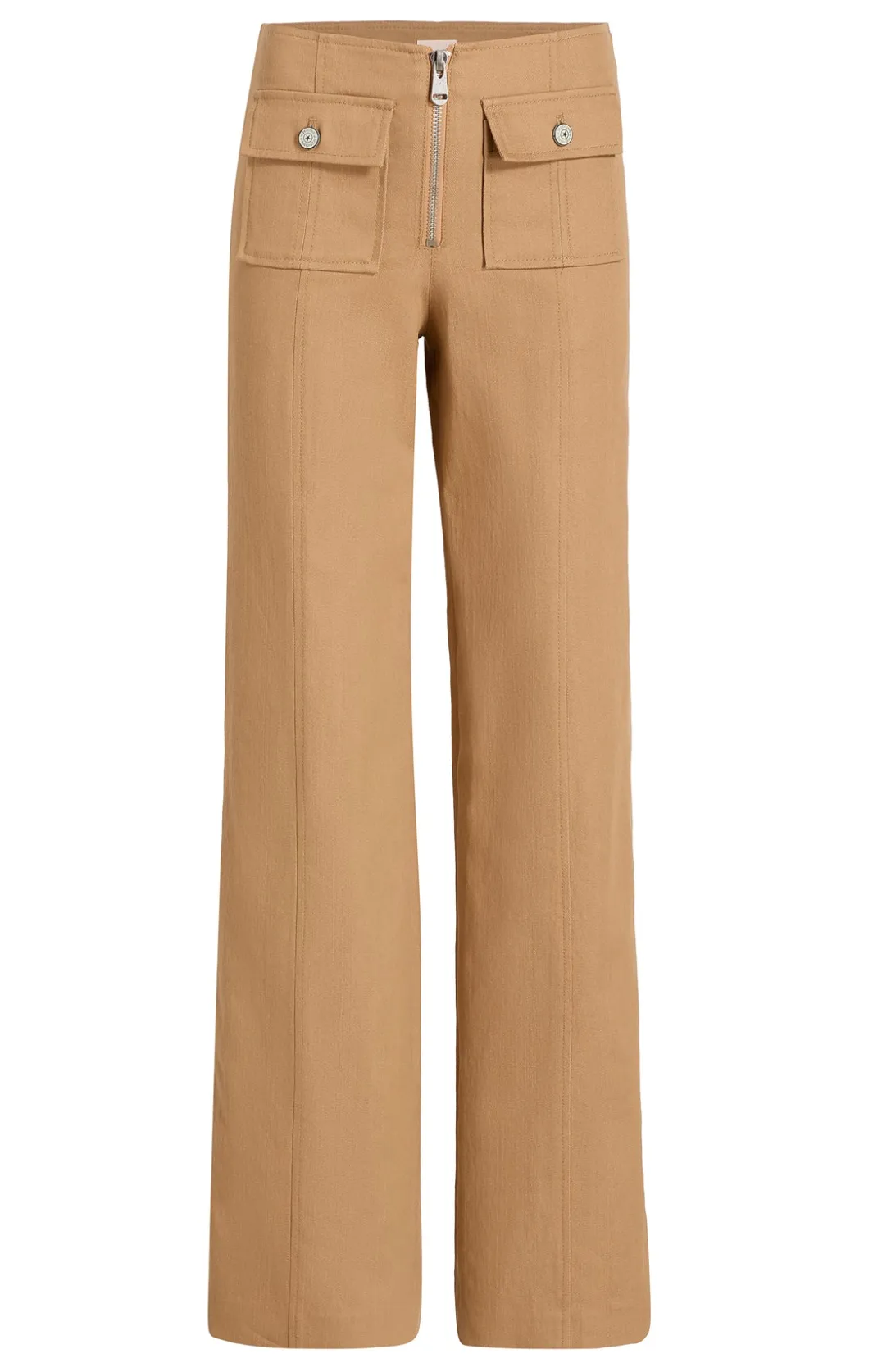 Pants | Denim<Cinq à Sept Long Azure Pant Sahara