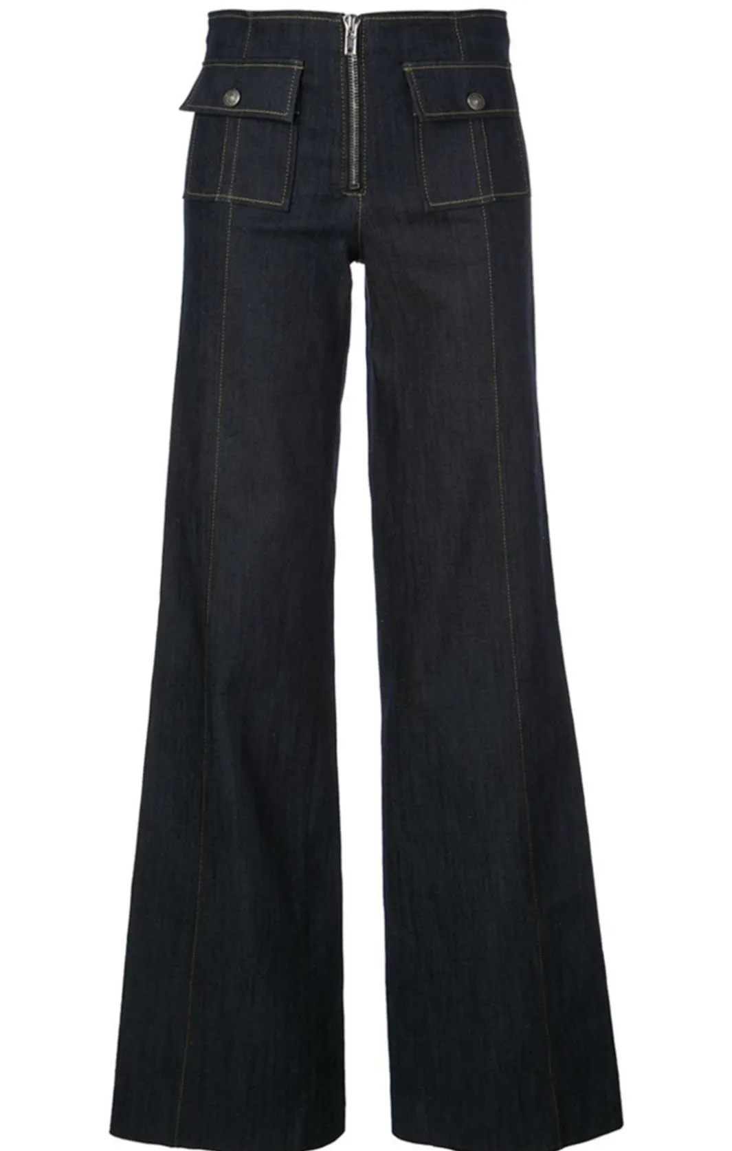 Pants | Denim<Cinq à Sept Long Azure Pant Indigo