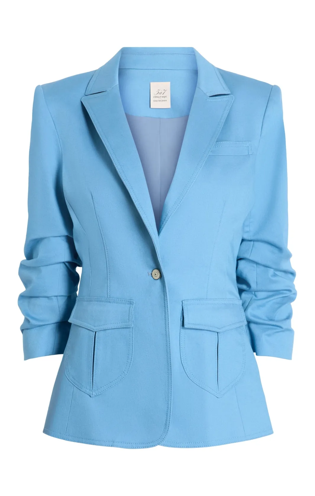 Blazers | Denim<Cinq à Sept Louisa Jacket BlissfulBlue