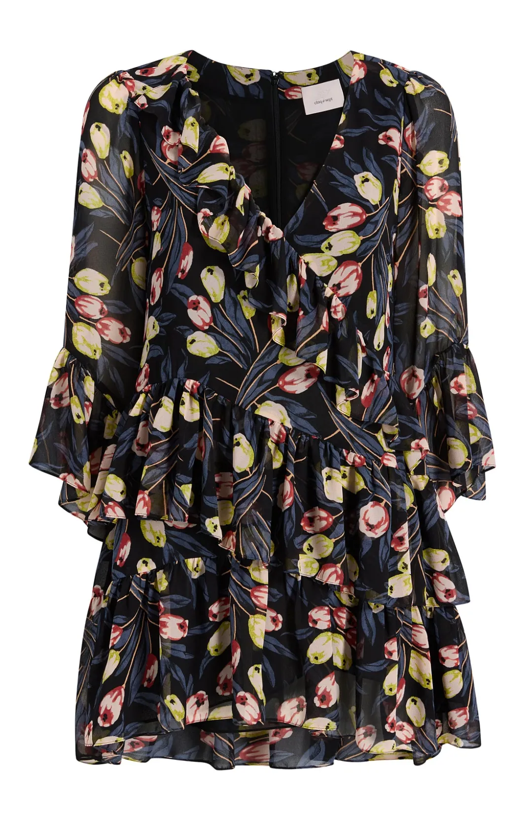 Mini<Cinq à Sept Lucie Dress BlackMulti