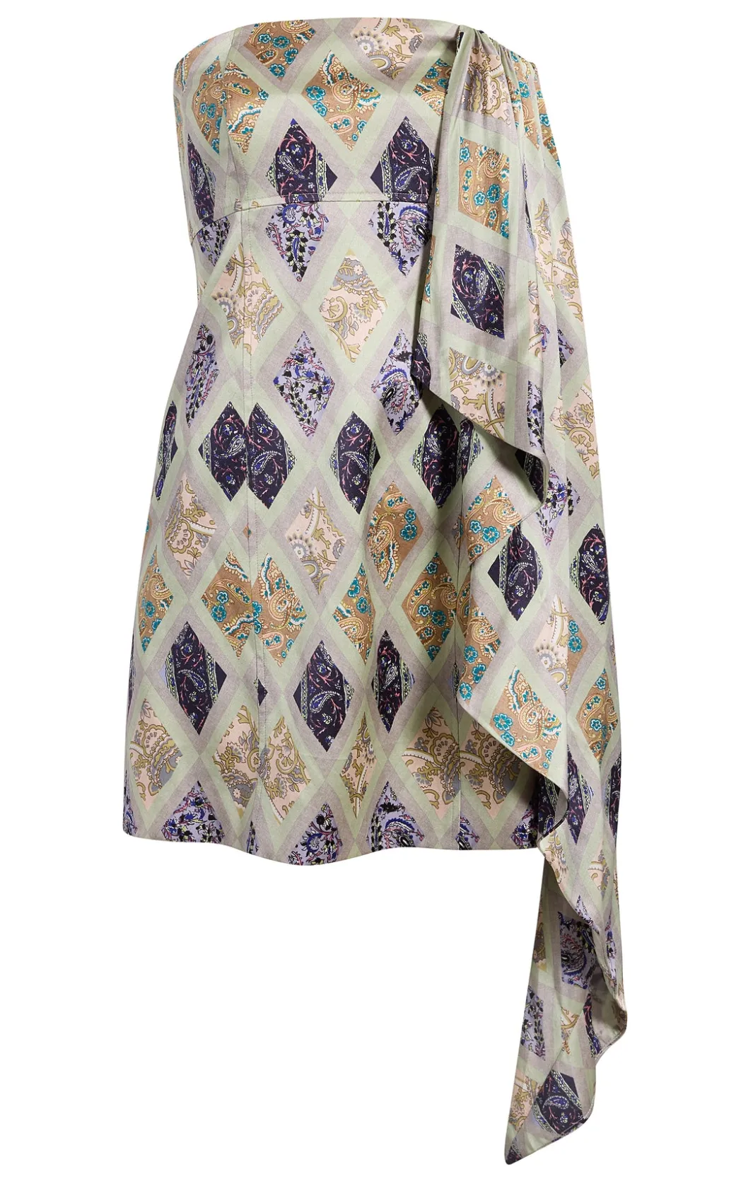 Mini<Cinq à Sept Luisa Dress CeladonMulti