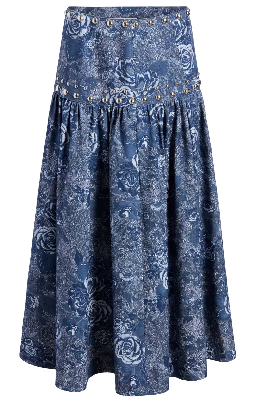 Skirts<Cinq à Sept Maia Skirt IndigoMulti
