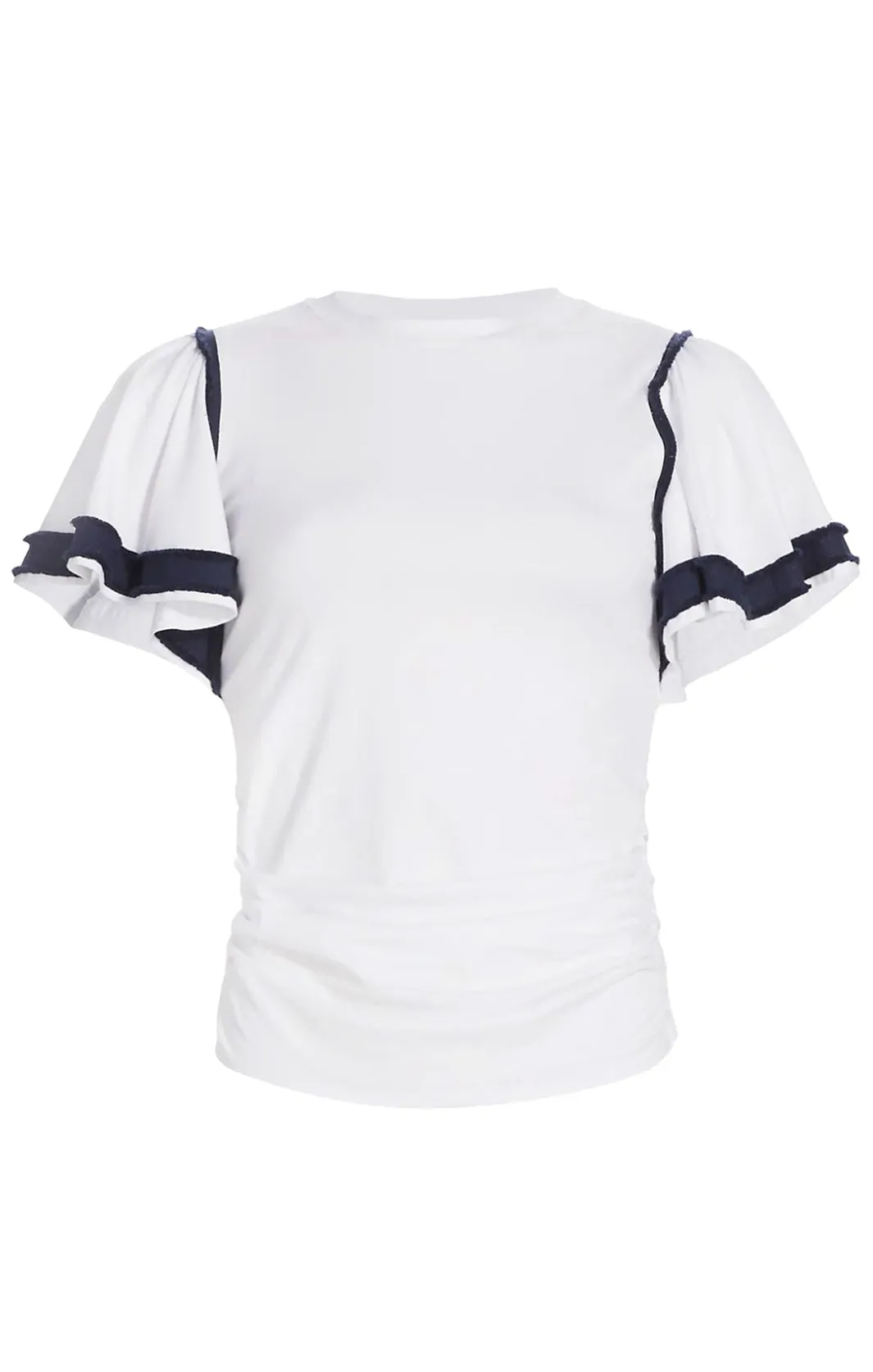Tees & Pullovers<Cinq à Sept Marnia Top White/Navy