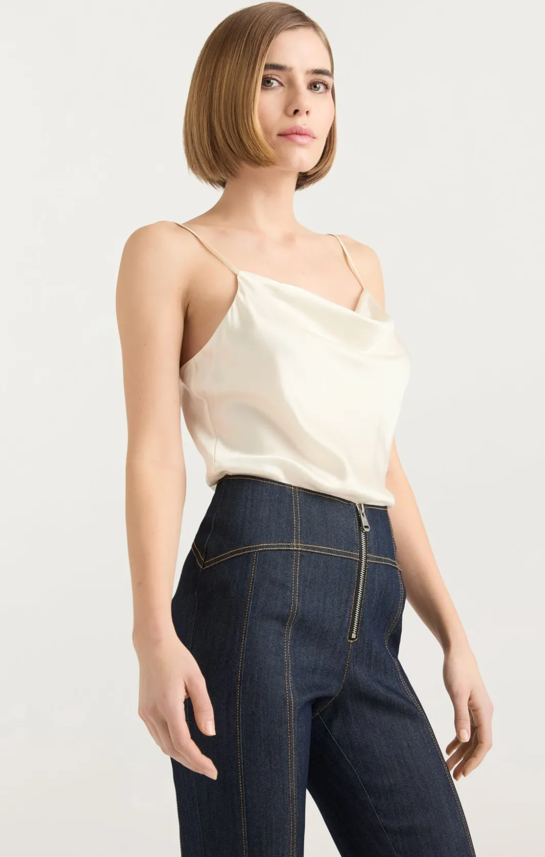 Tank Tops & Camisoles<Cinq à Sept Marta Cami Ivory