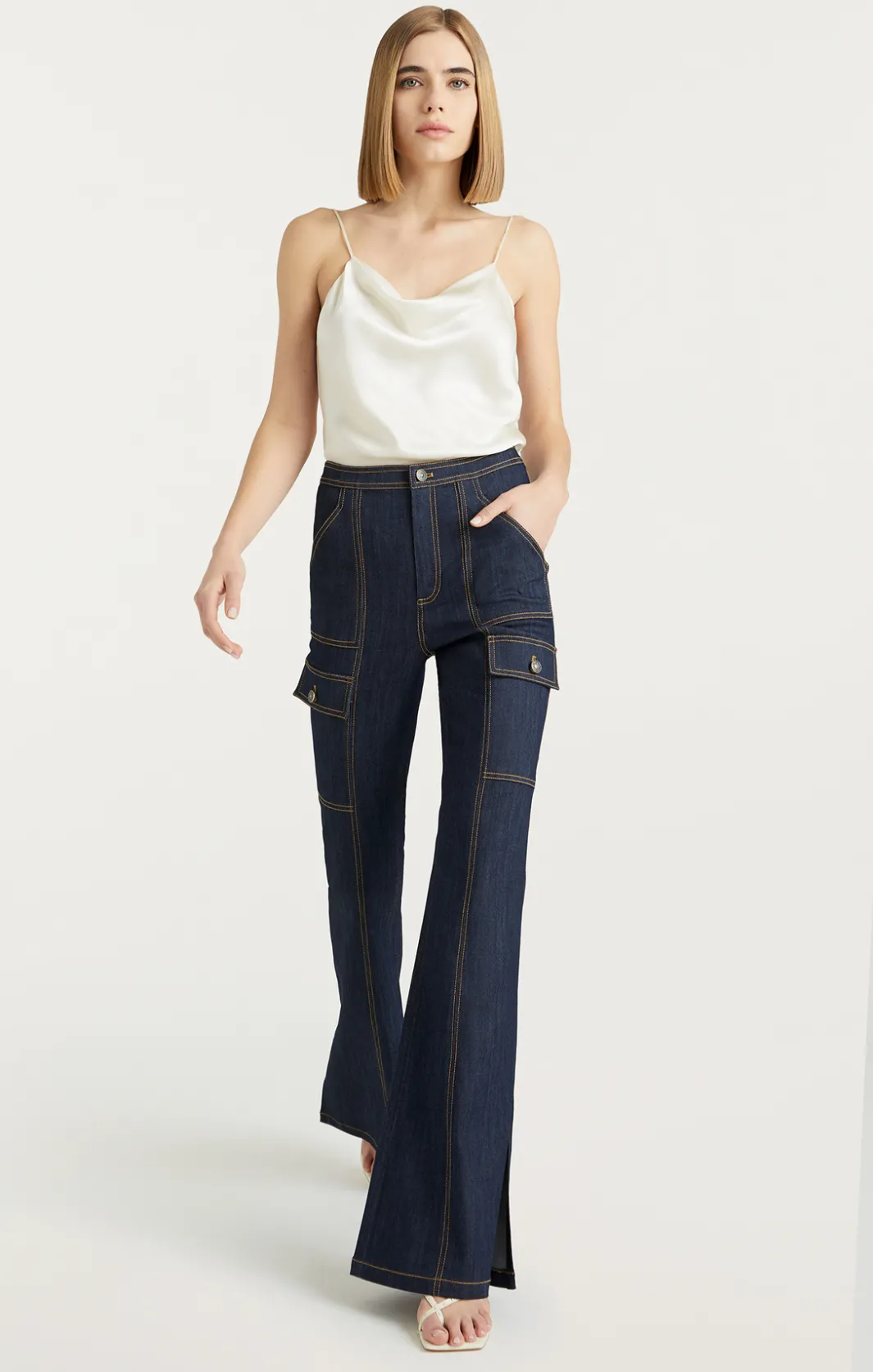 Pants | Denim<Cinq à Sept Maurice Pant Indigo