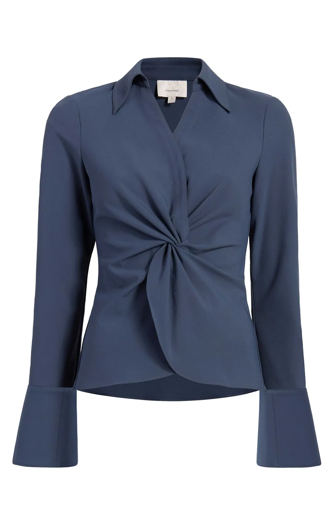 Long Sleeve Tops<Cinq à Sept Mckenna Top Shadow