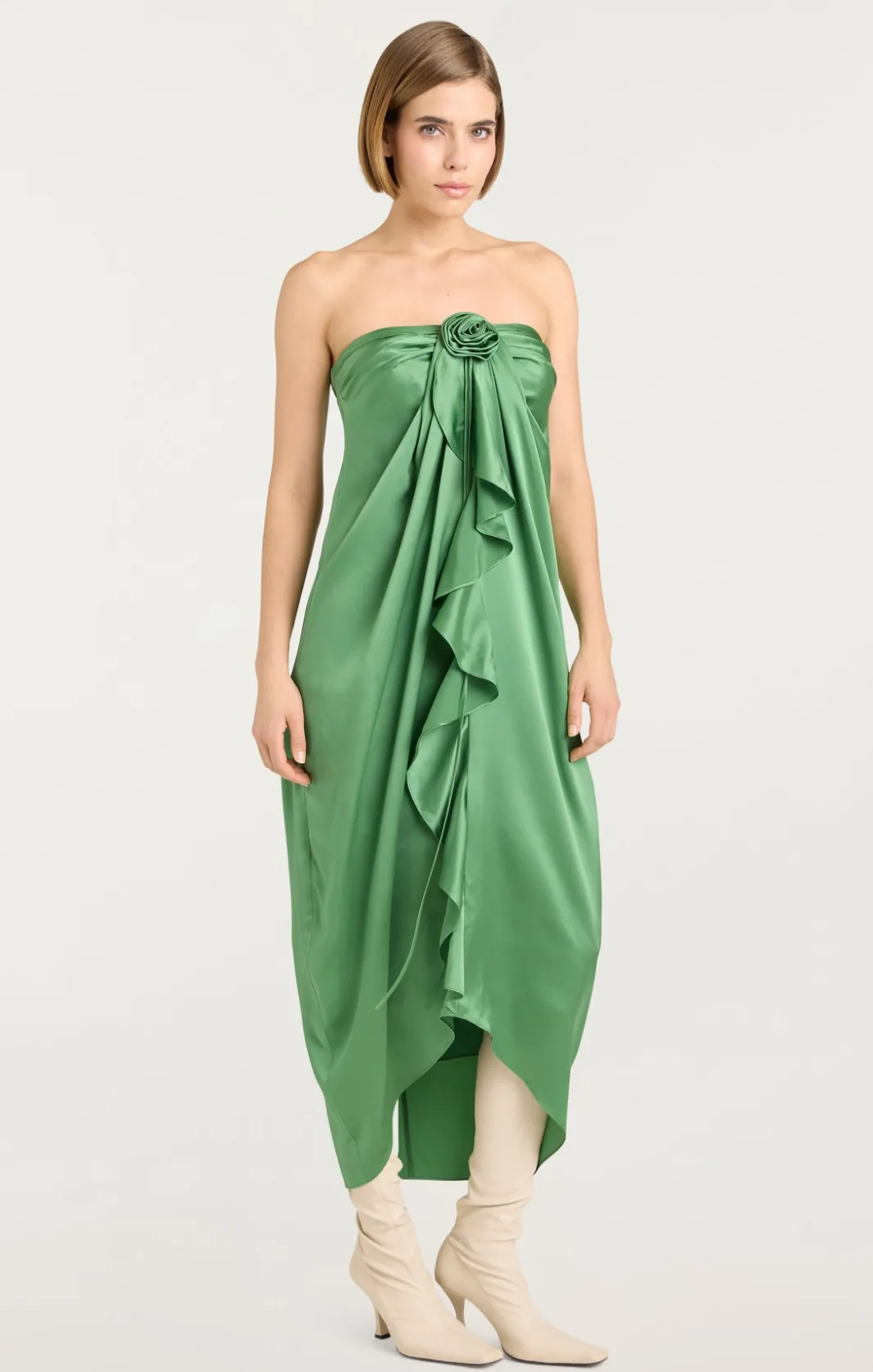 Midi | Cocktail & Evening<Cinq à Sept Meredith Dress SeaPalm