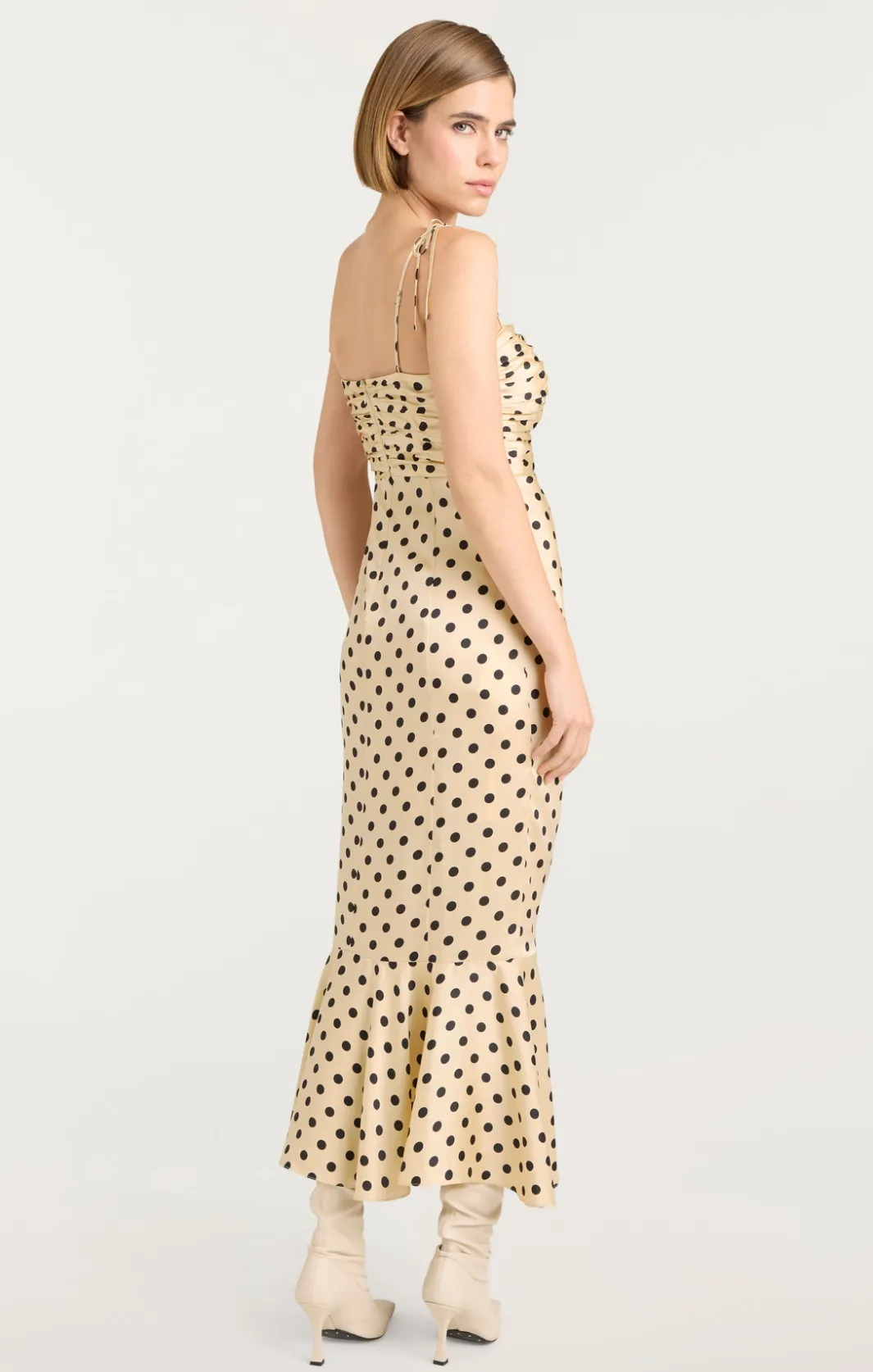 Midi | Cocktail & Evening<Cinq à Sept Mireya Dress Gardenia/Black