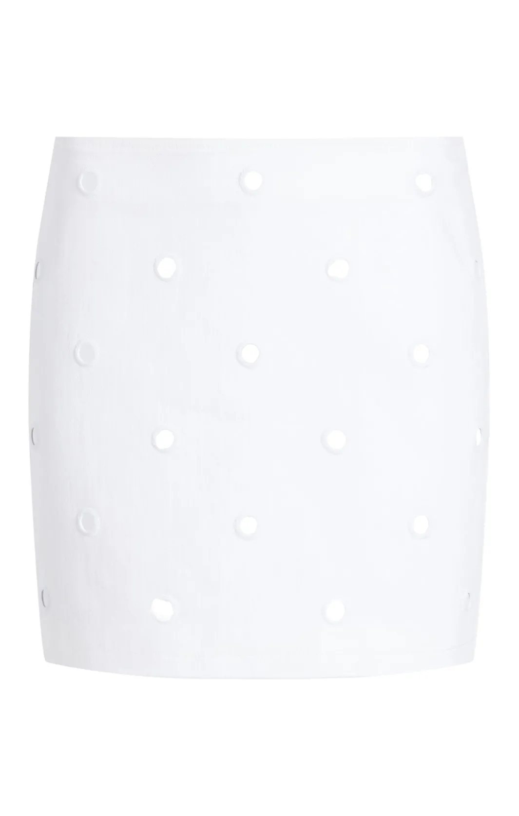 Denim | Skirts<Cinq à Sept Mirror Denim Doris Skirt White/White