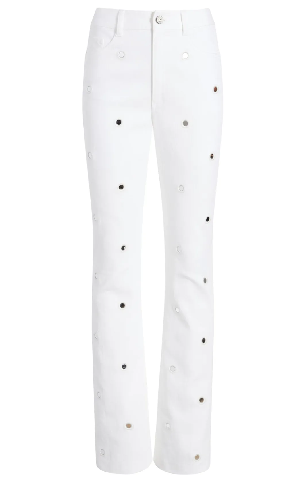 Pants | Denim<Cinq à Sept Mirror Denim Shailene Pant White