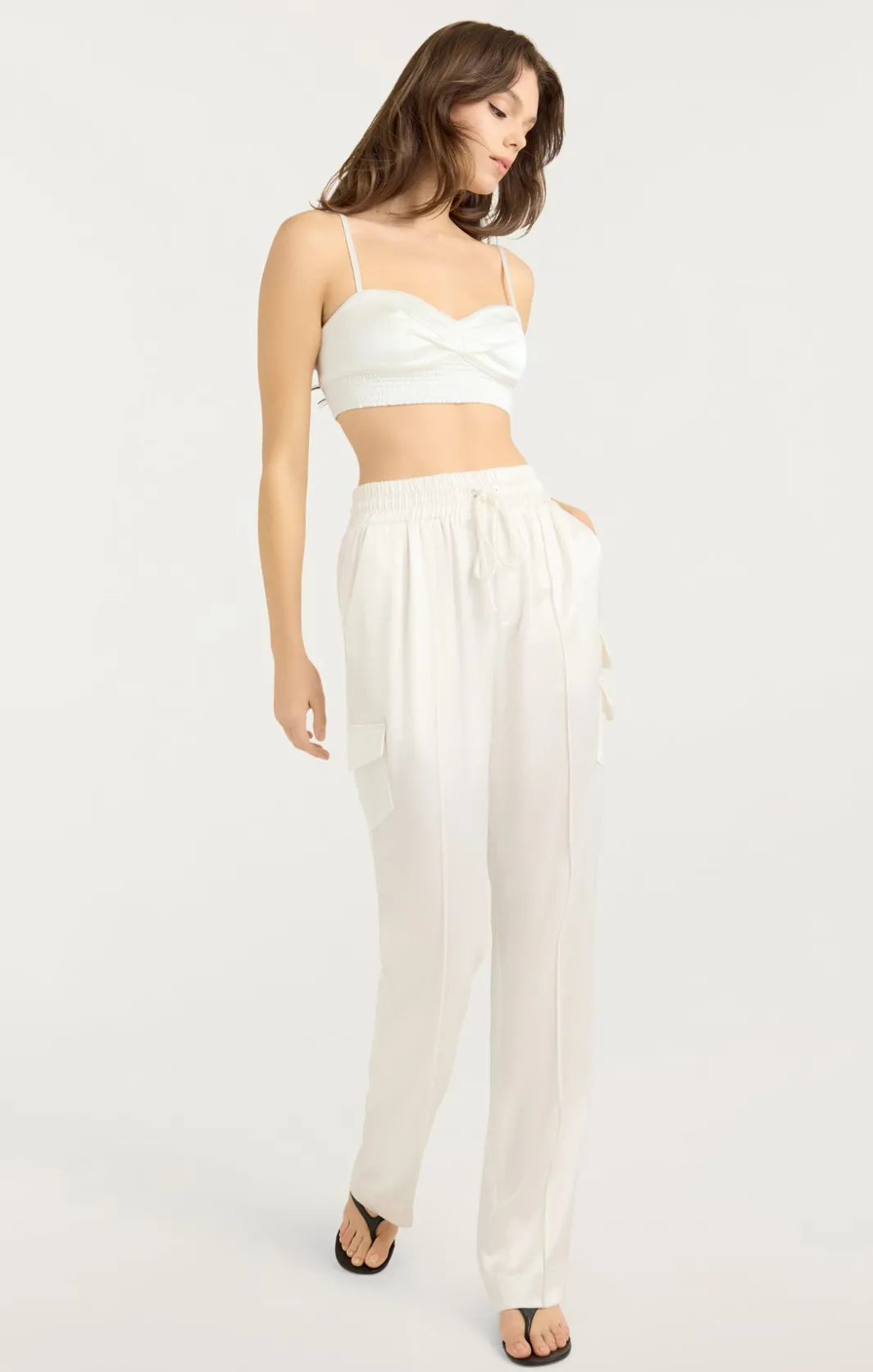 Tank Tops & Camisoles<Cinq à Sept Nikola Top Ivory