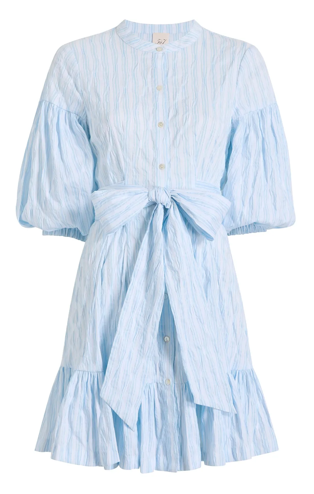 Mini<Cinq à Sept Nino Dress Skylight/White