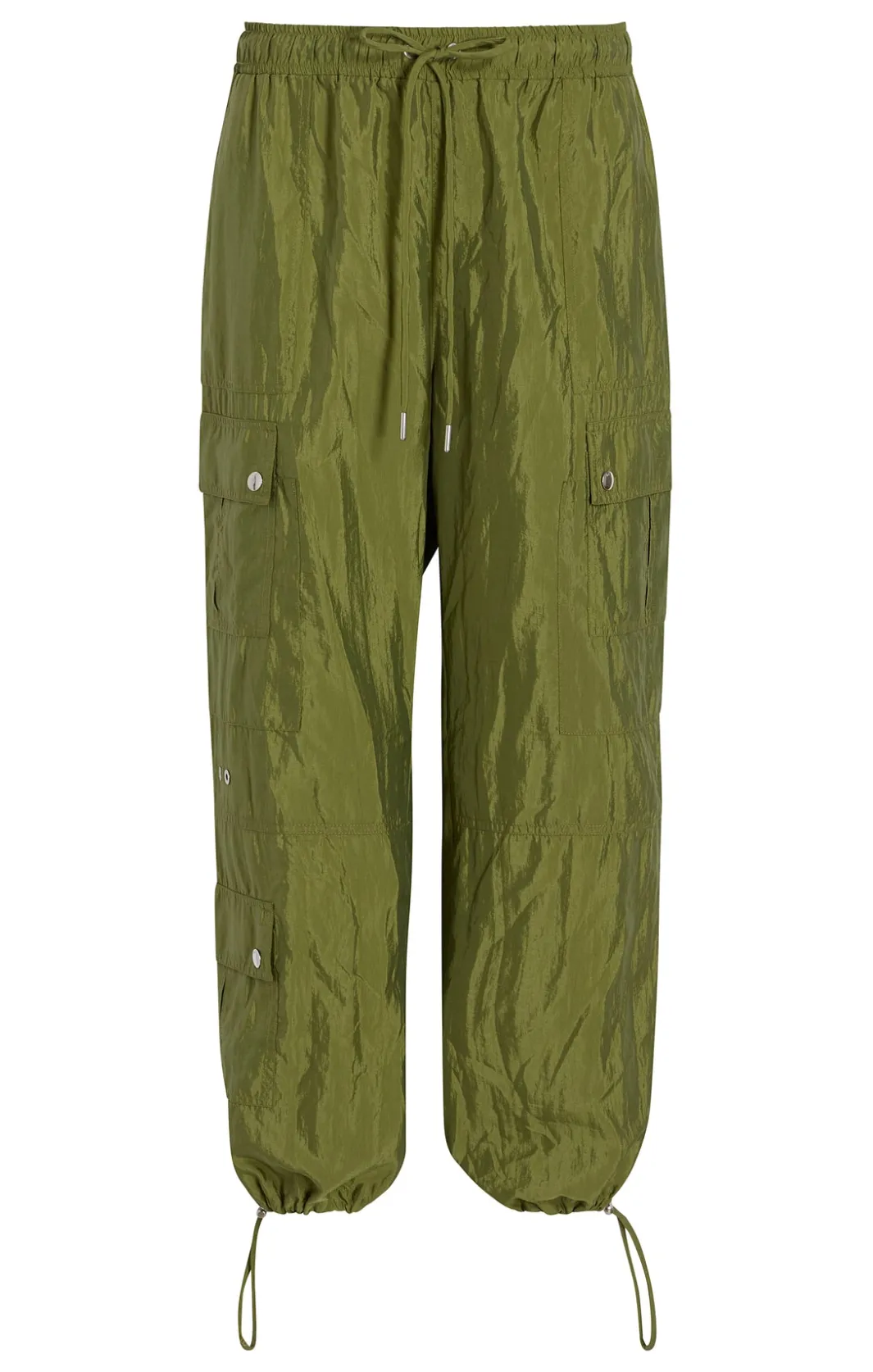 Pants<Cinq à Sept Nitsan Parachute Pant OliveGreen