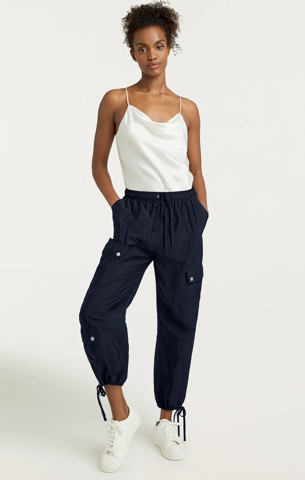 Pants<Cinq à Sept Nitsan Parachute Pant Navy