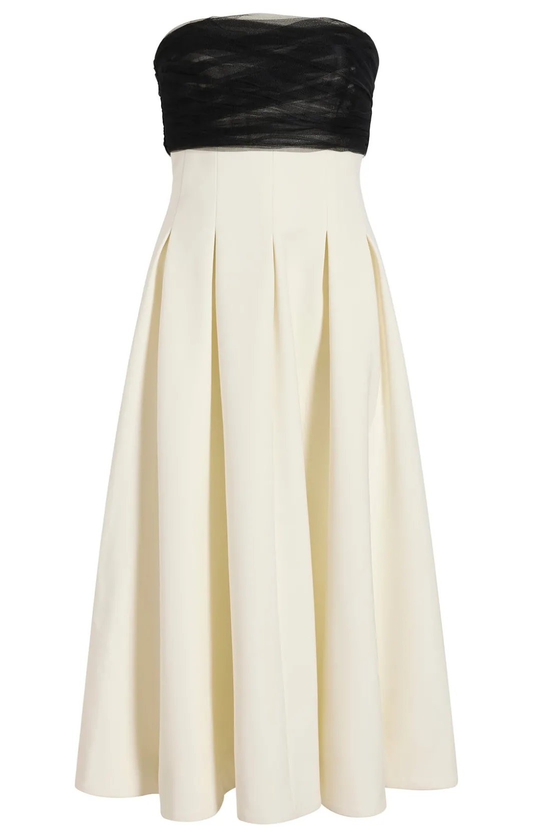 Midi | Cocktail & Evening<Cinq à Sept Odessa Dress Ivory/black