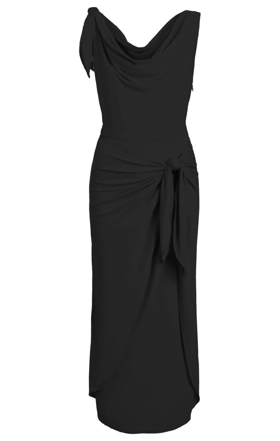 Midi | Cocktail & Evening<Cinq à Sept Odin Dress Black