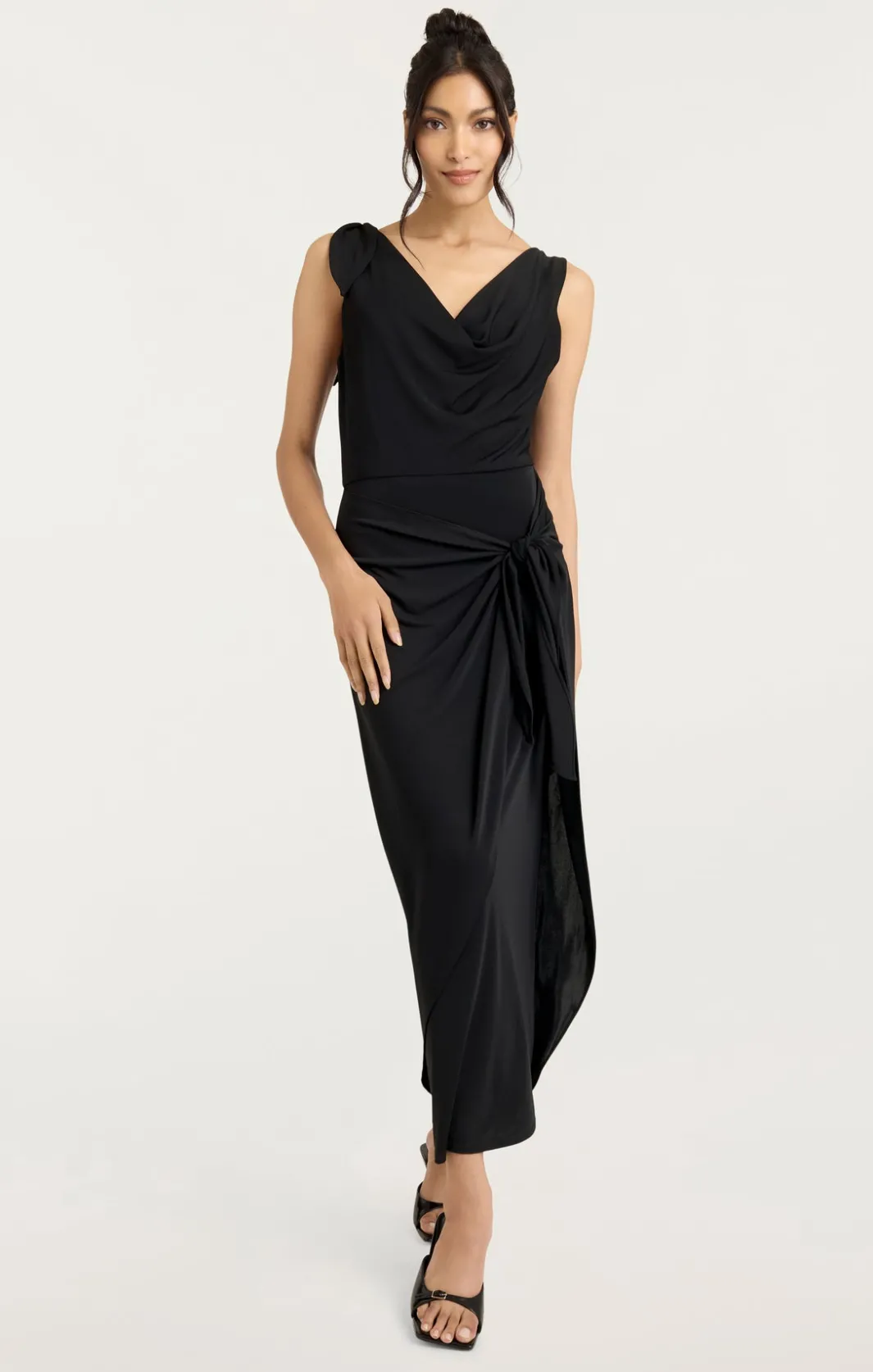 Midi | Cocktail & Evening<Cinq à Sept Odin Dress Black