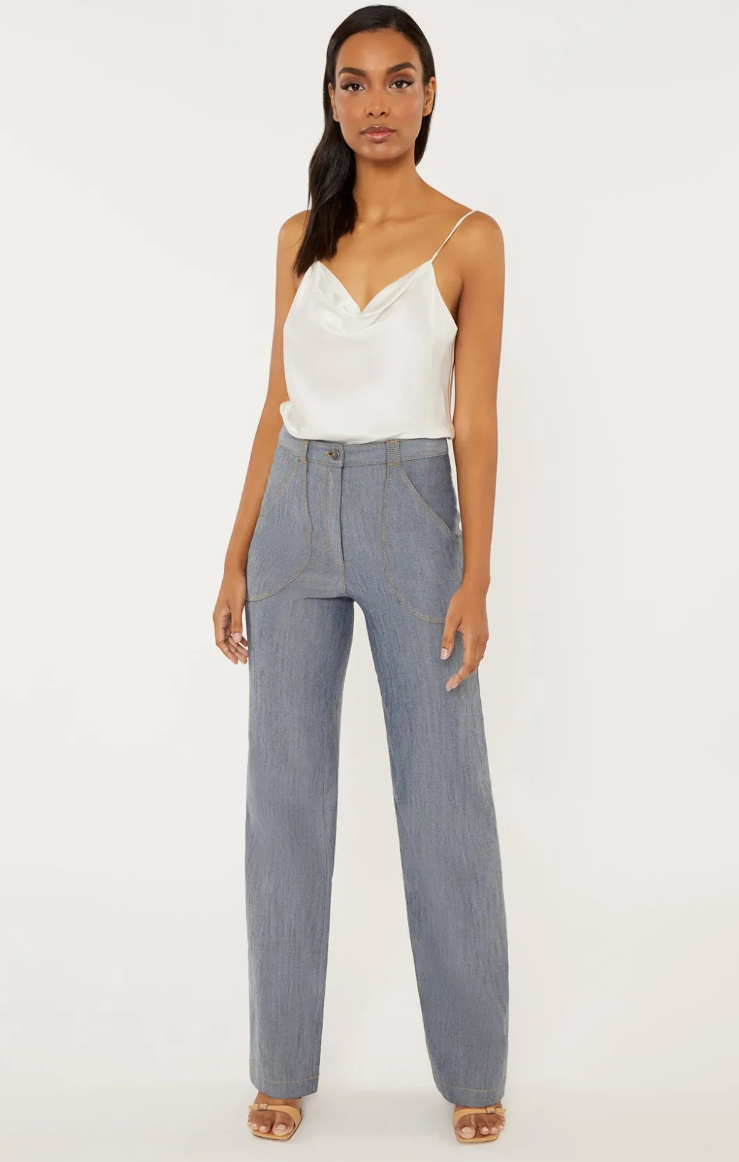Pants | Denim<Cinq à Sept Paco Pant LightIndigo