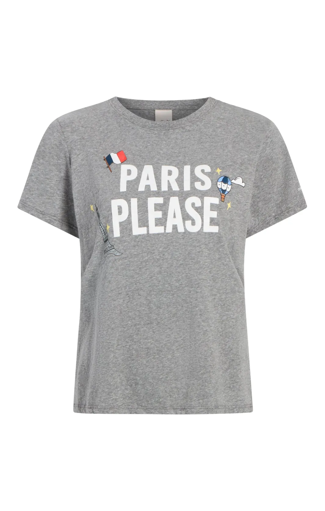 Tees & Pullovers<Cinq à Sept Paris Please Tee HeatherGrey/White