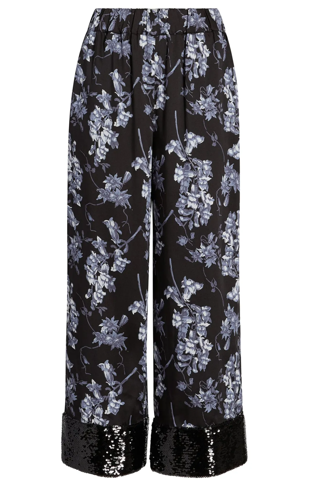 Pants<Cinq à Sept Phoebe Pant CoastalFloralBlackMulti