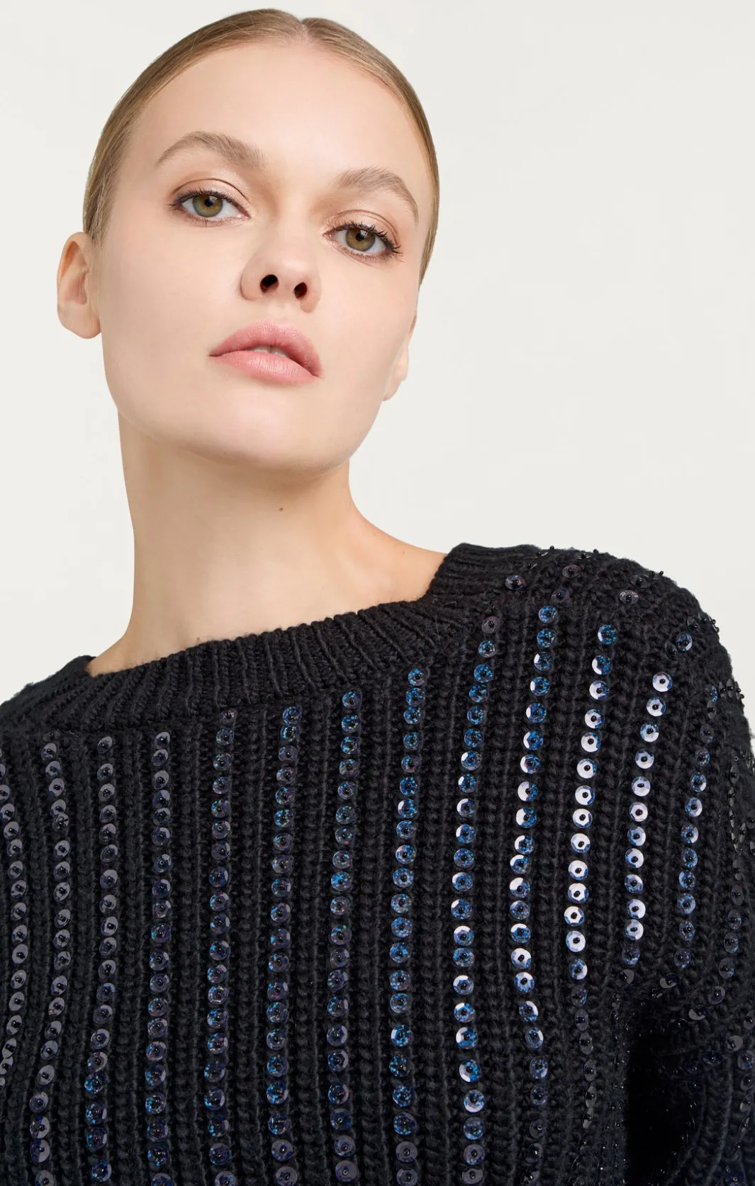 Long Sleeve Tops | Sweaters & Knits<Cinq à Sept Phoebe Pullover Navy