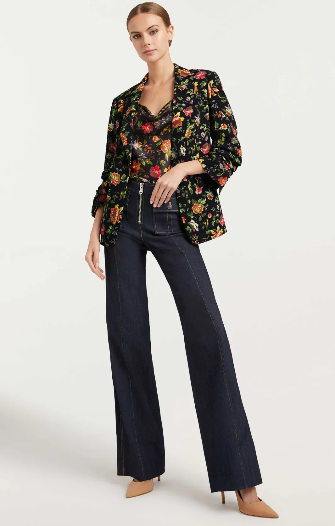 Jackets<Cinq à Sept Provence Kylie Blazer BlackMulti
