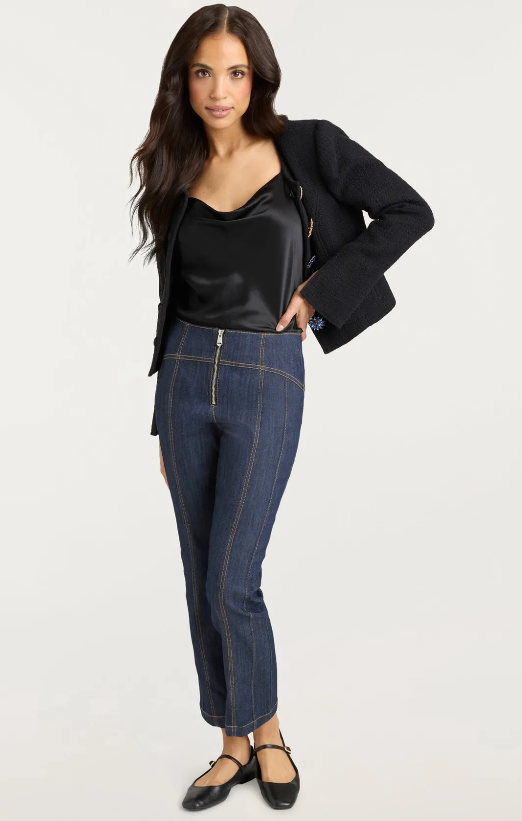 Jackets<Cinq à Sept Randi Jacket Black