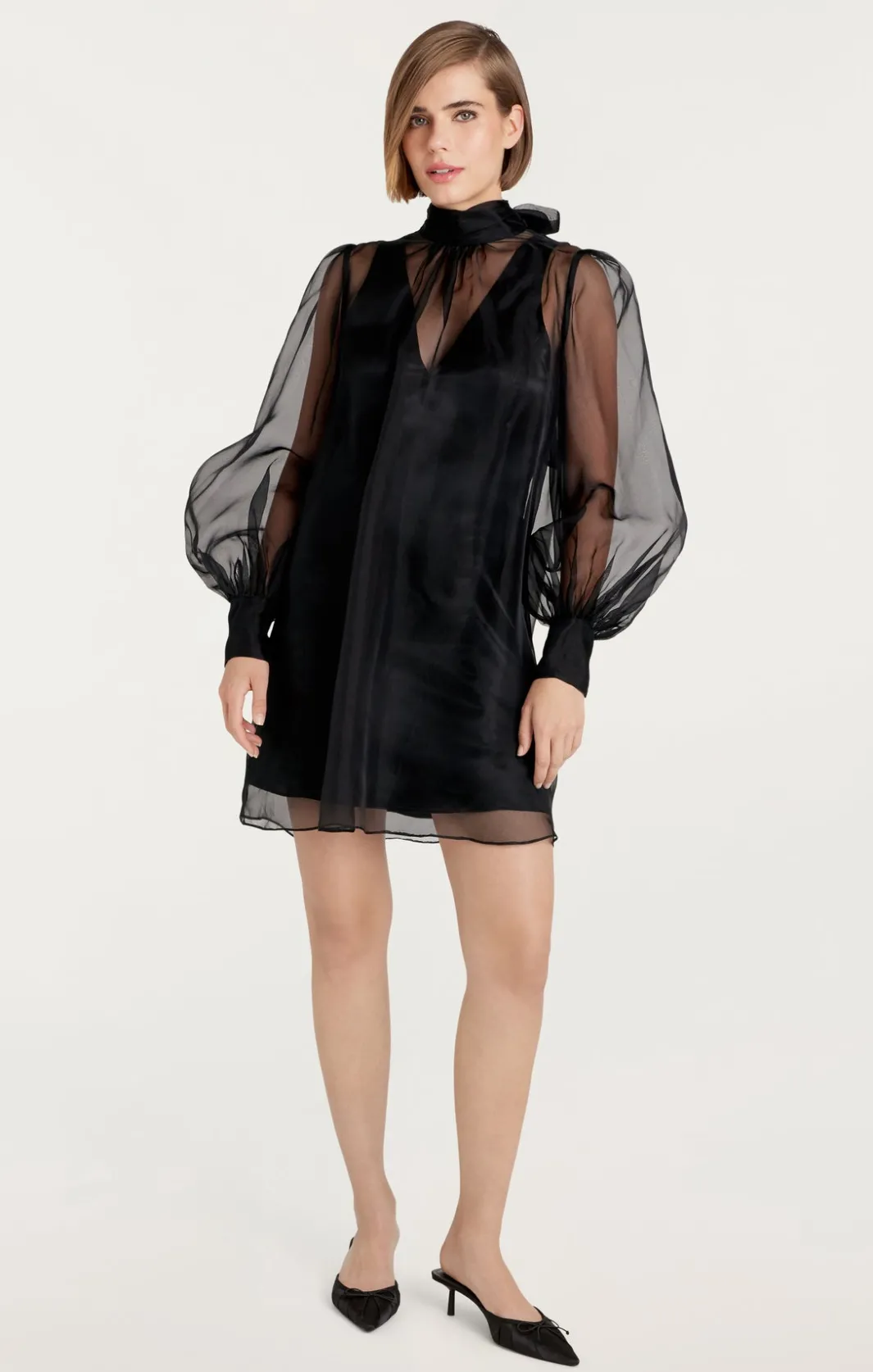 Mini | Cocktail & Evening<Cinq à Sept Reo Dress Black