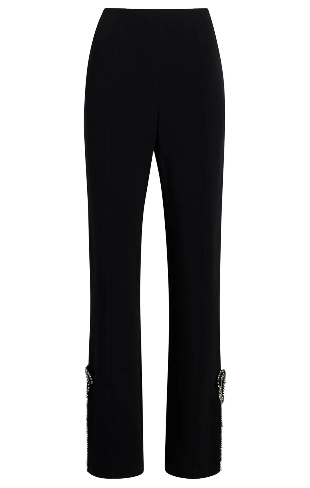 Pants<Cinq à Sept Rhinestone Bow Kali Pant Black