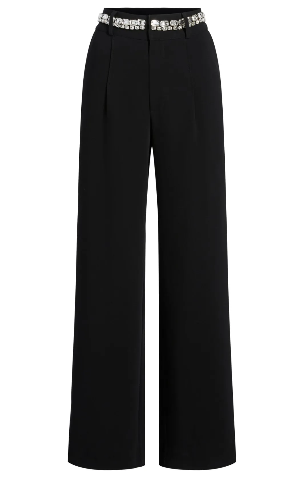 Pants<Cinq à Sept Rhinestone Chain Genna Pant Black