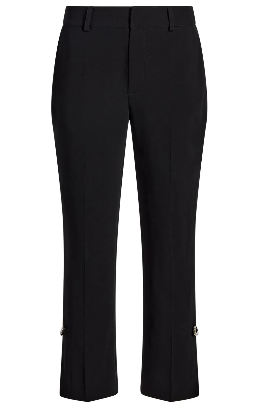 Pants<Cinq à Sept Rhinestone Pin Cropped Kerry Pant Black