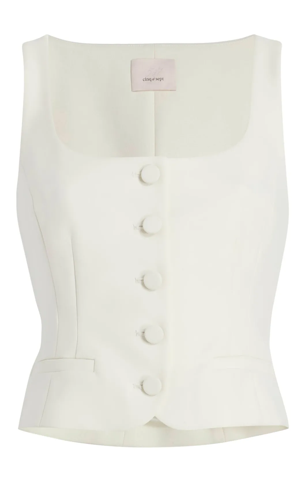 Tank Tops & Camisoles<Cinq à Sept Rowena Top Ivory