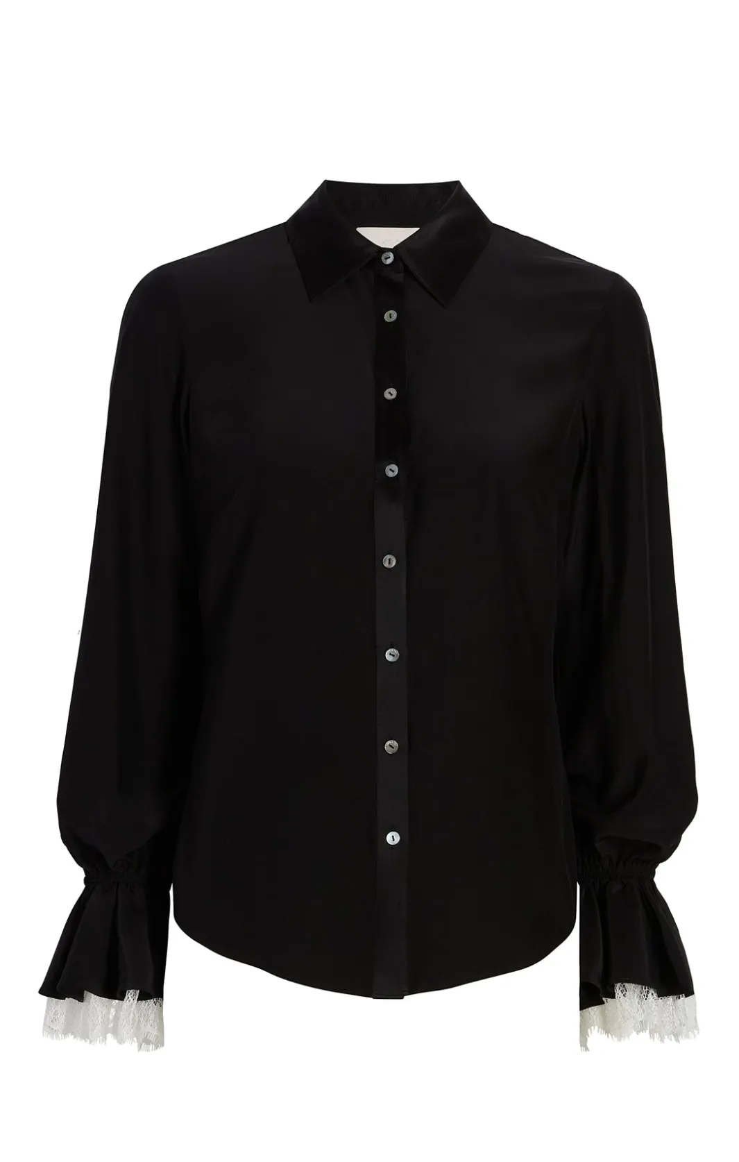 Long Sleeve Tops<Cinq à Sept Roxie Top Black/ivory