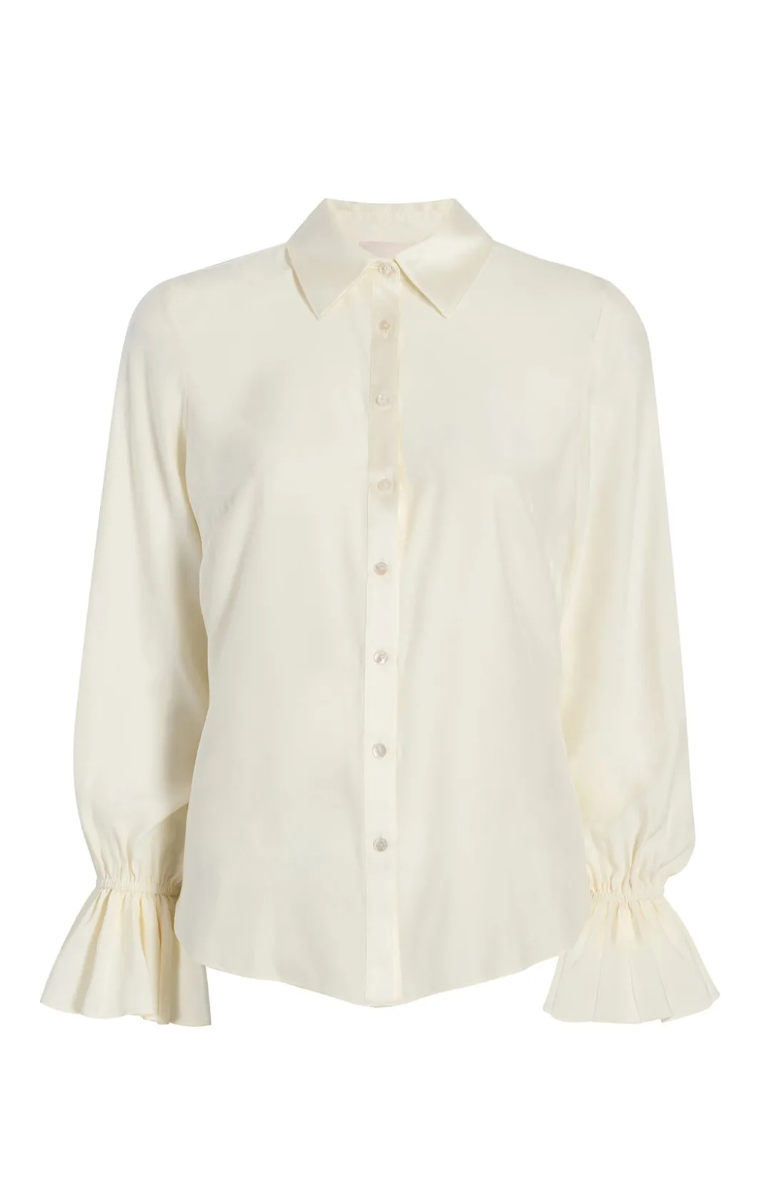 Long Sleeve Tops<Cinq à Sept Roxie Top Ivory/ivory