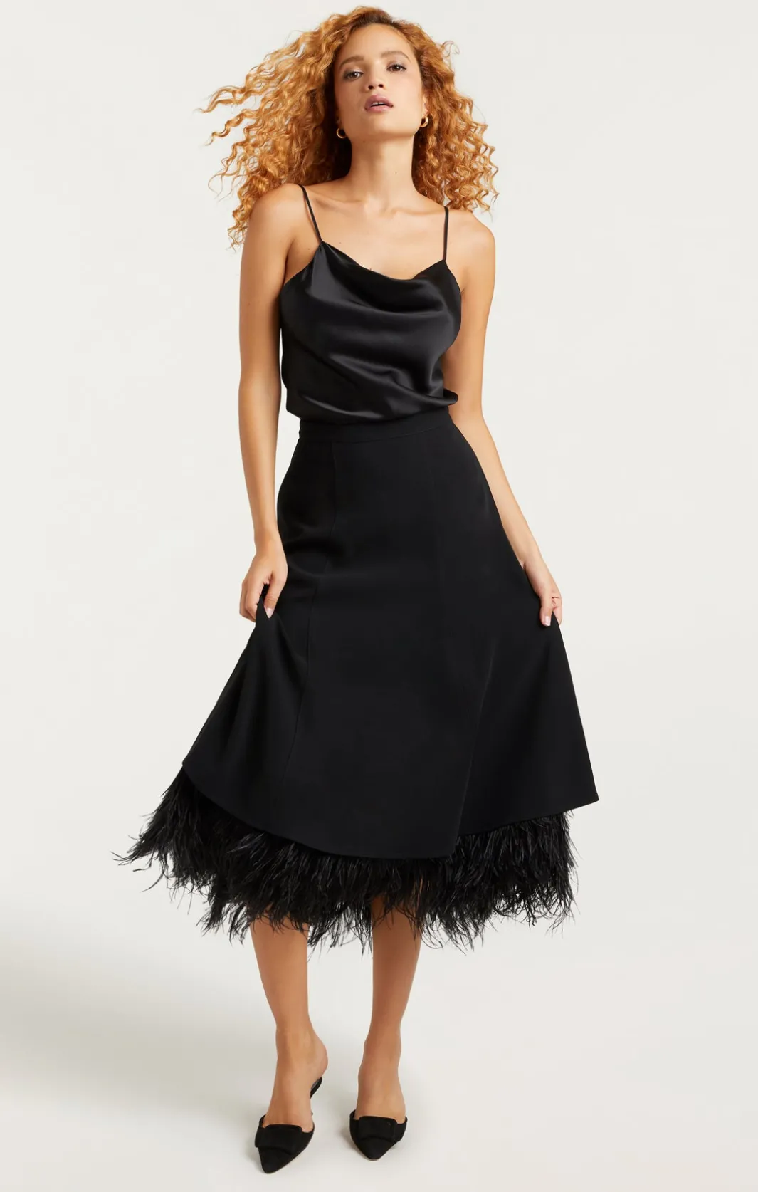 Skirts<Cinq à Sept Ryleigh Skirt Black