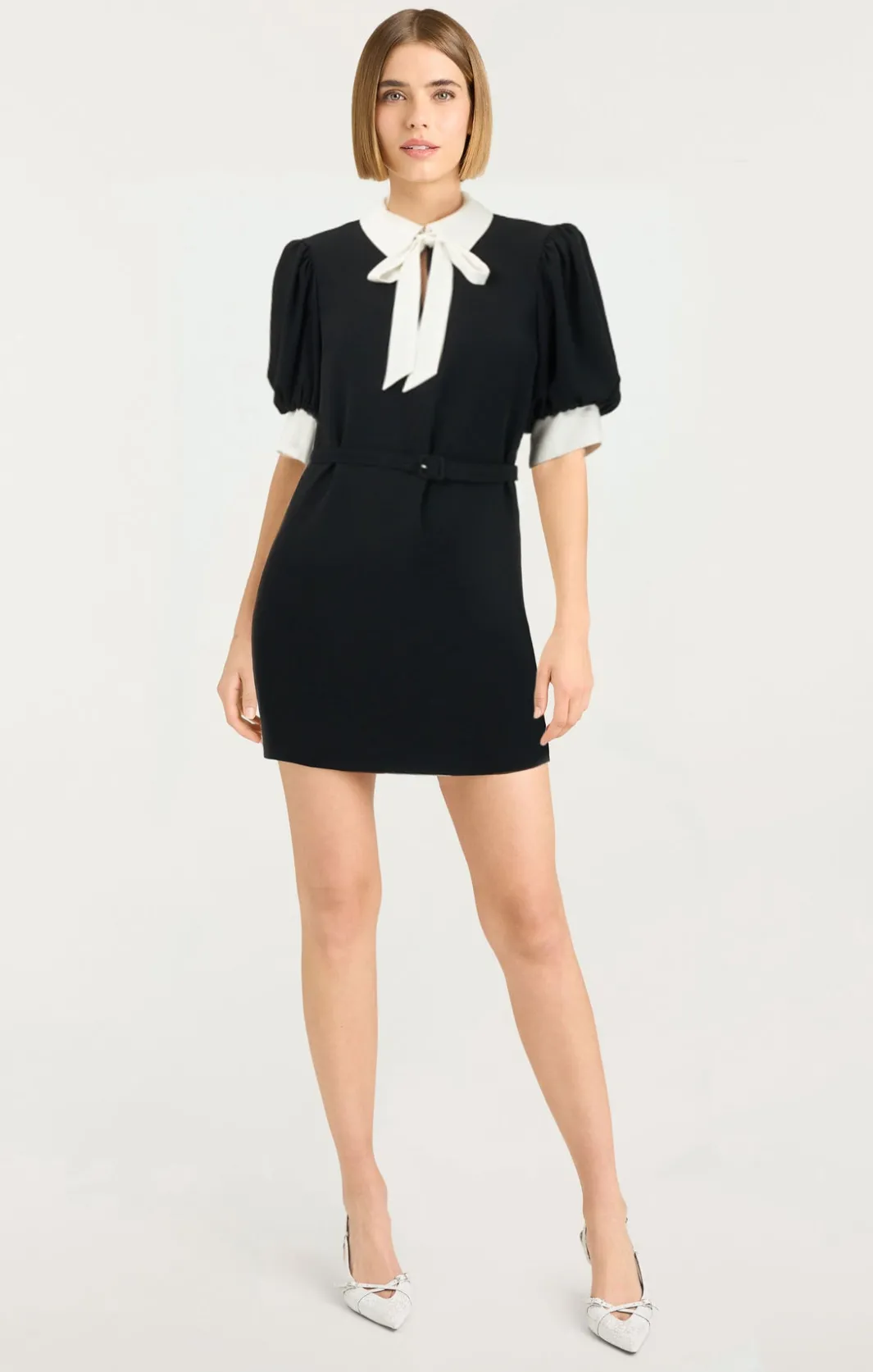 Mini<Cinq à Sept Sabelle Dress Black/Ivory