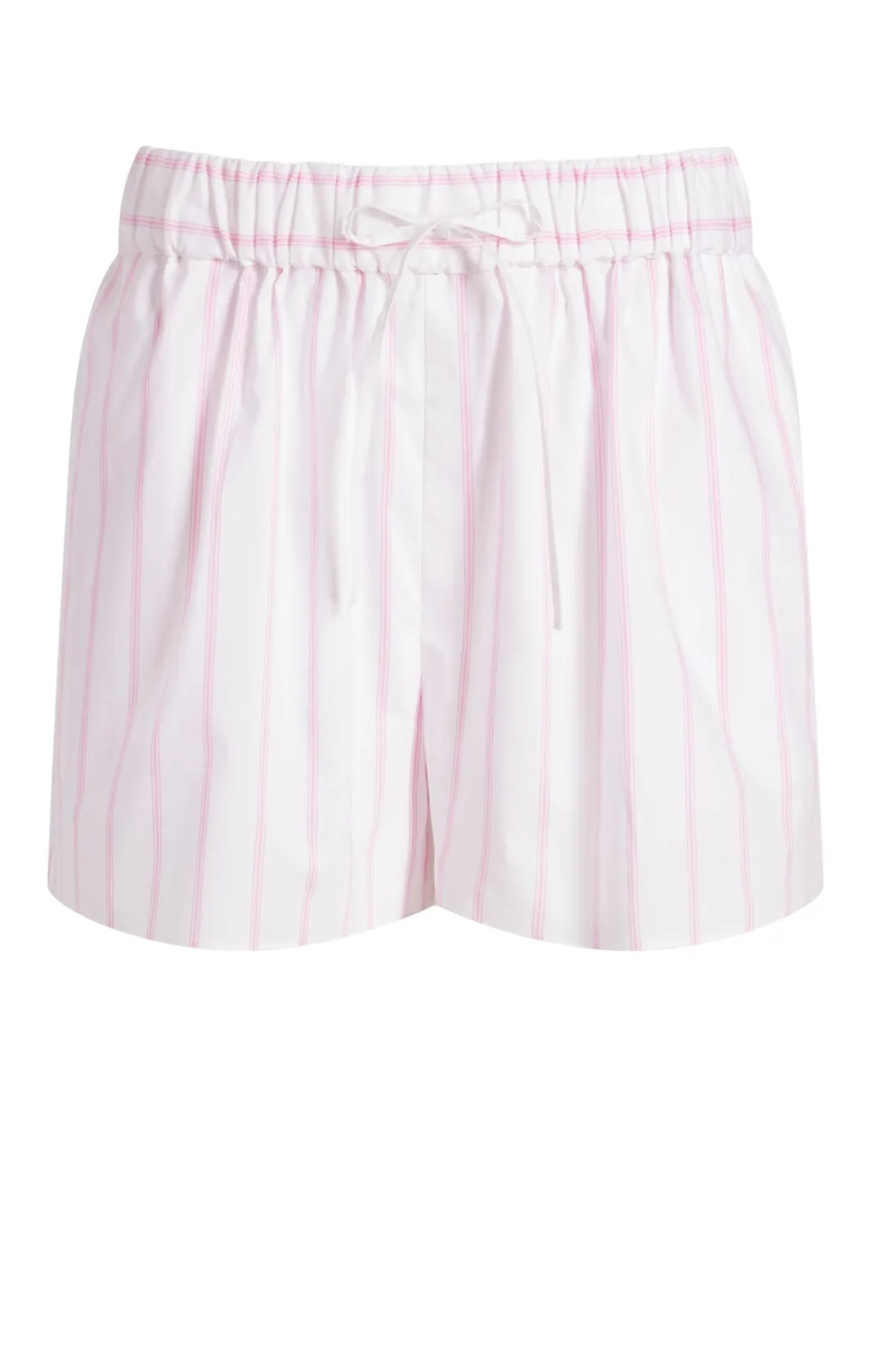 Shorts<Cinq à Sept Sammy Stripe Jacques Short White/Bubblegum