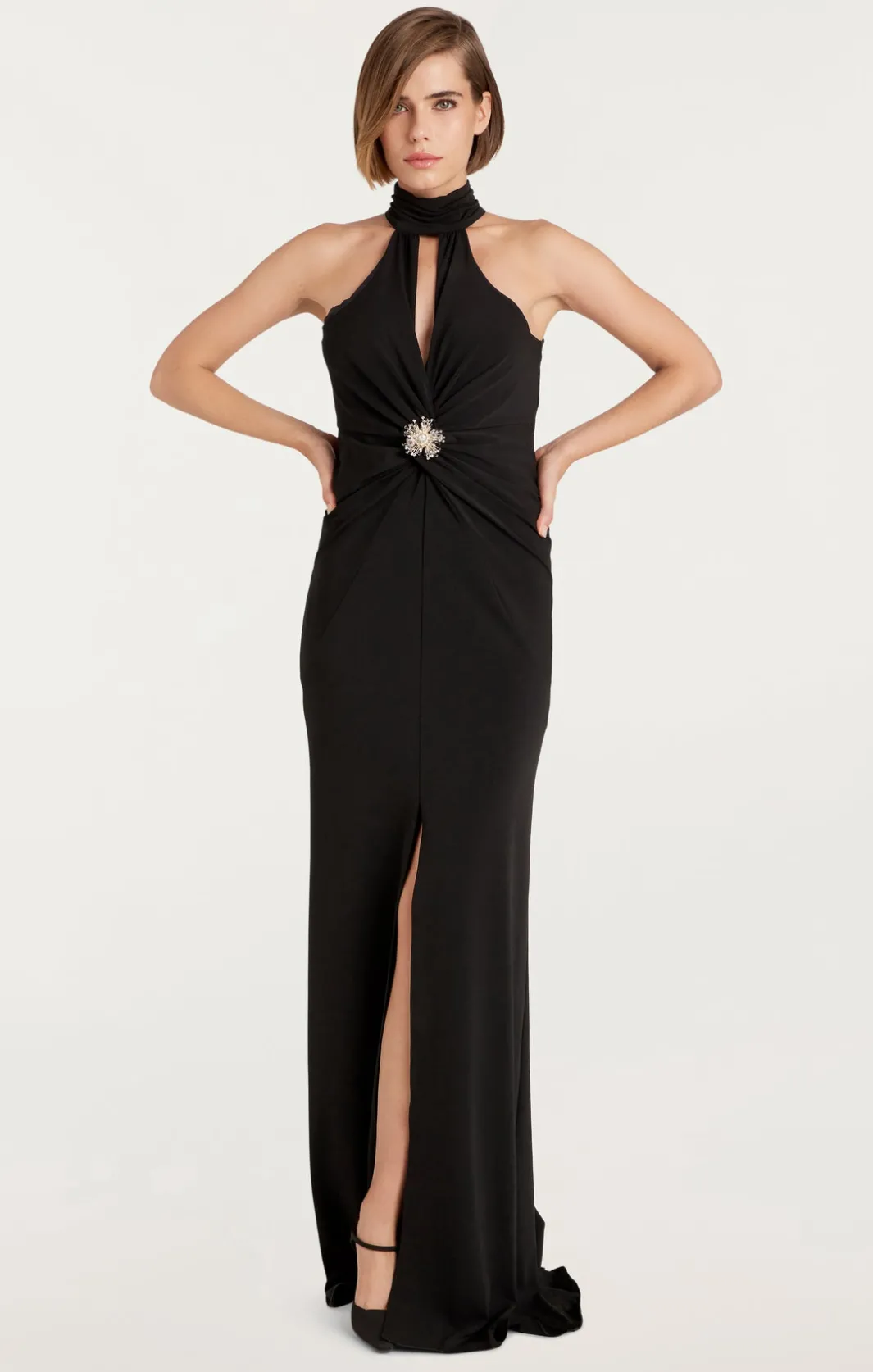 Cocktail & Evening<Cinq à Sept Sandry Gown Black