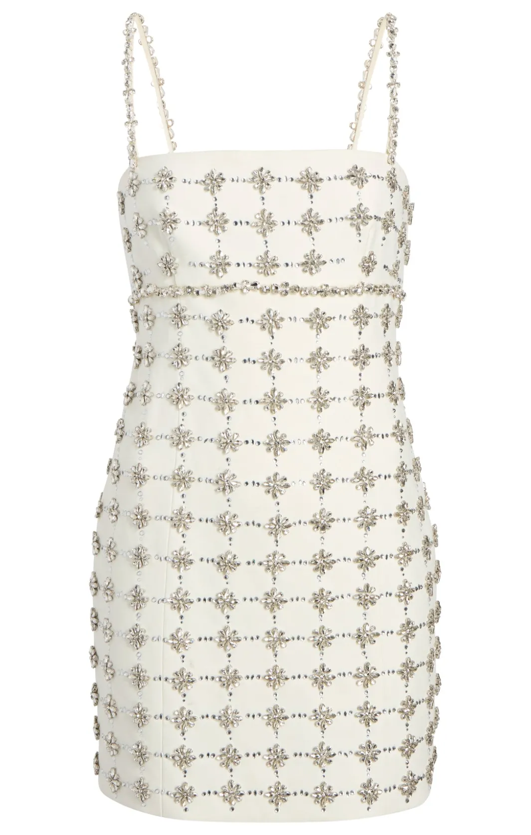 Mini | Cocktail & Evening<Cinq à Sept Satine Dress Ivory/Silver