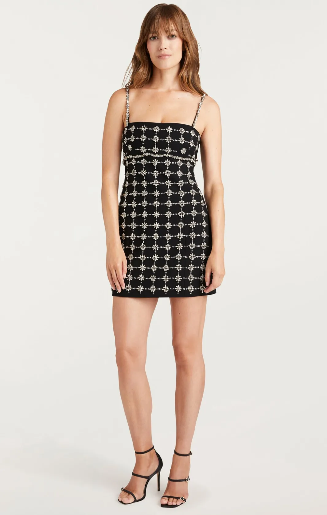 Mini | Cocktail & Evening<Cinq à Sept Satine Dress Black/Silver