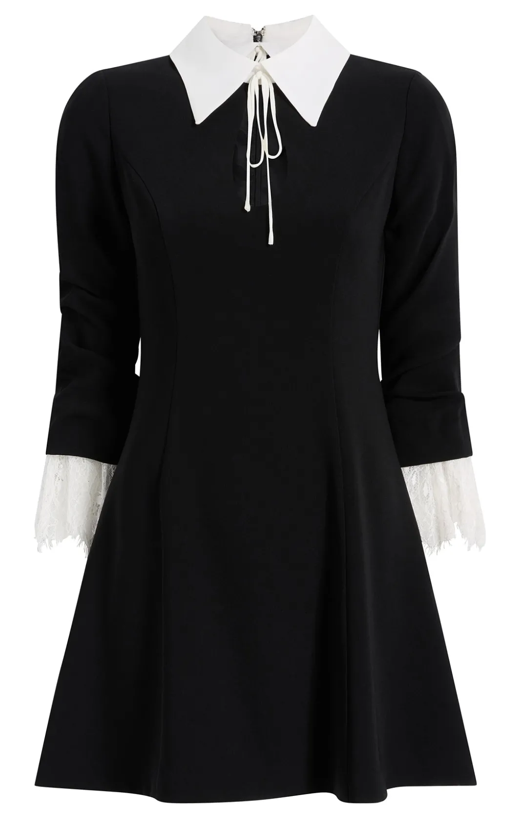 Mini<Cinq à Sept Savina Dress Black/Ivory