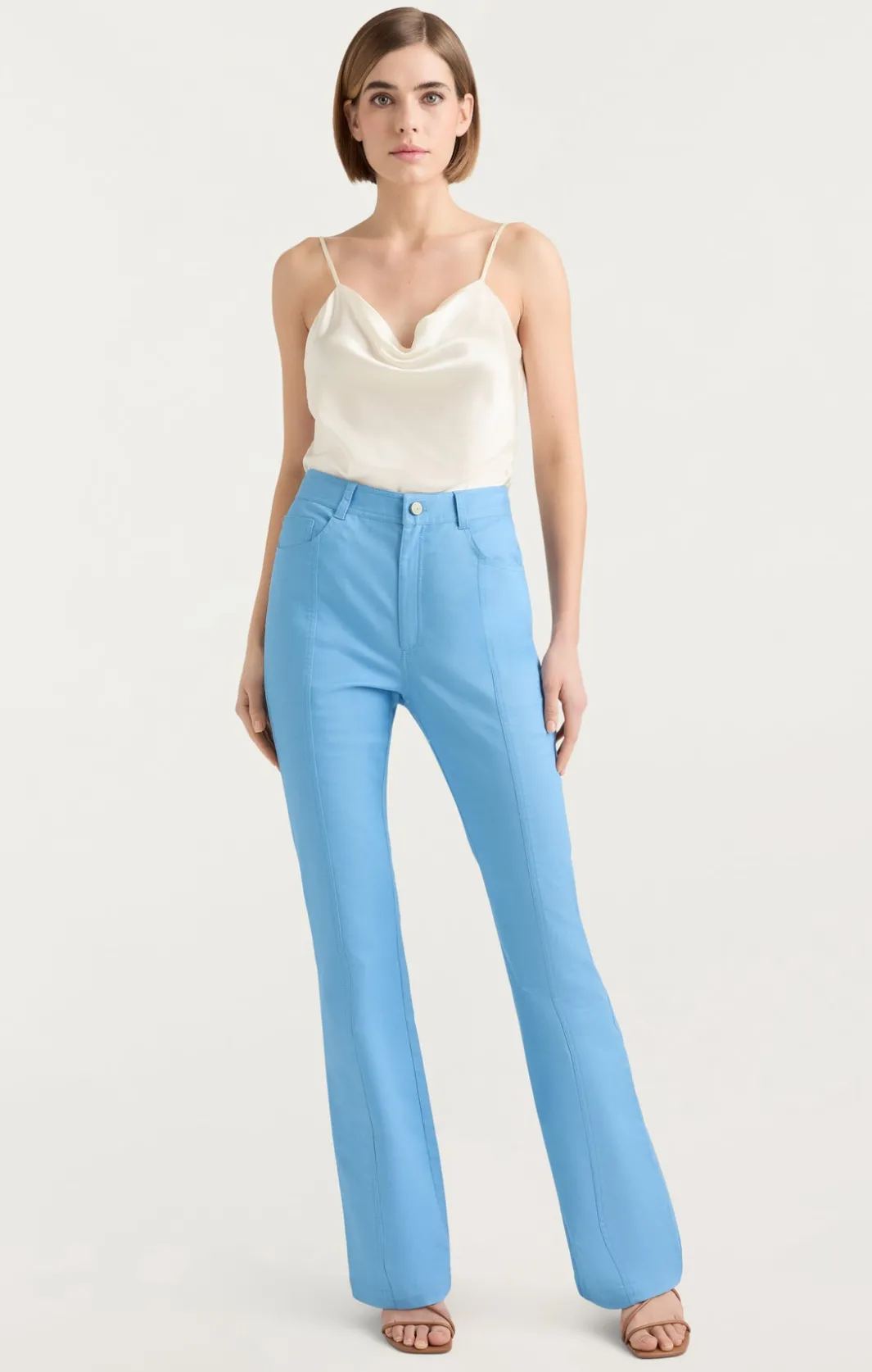 Pants | Denim<Cinq à Sept Shailene Pant BlissfulBlue