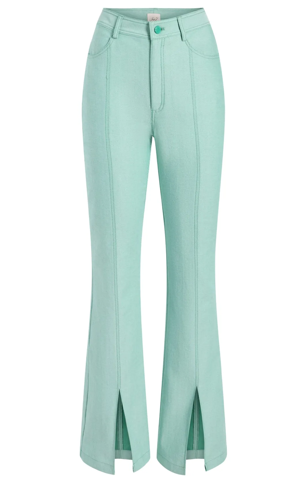Pants | Denim<Cinq à Sept Shanis Pant LightMarineGreen