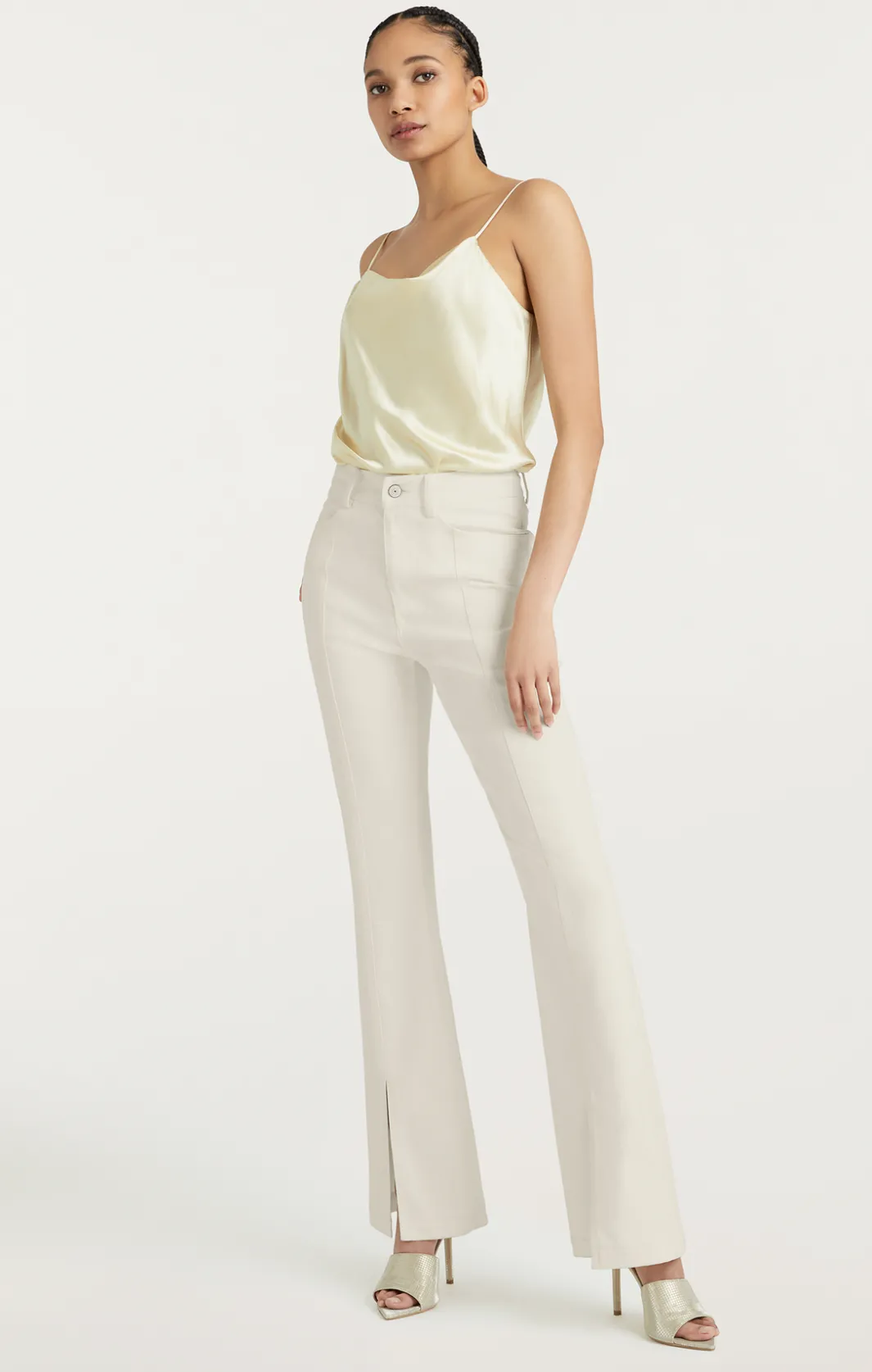 Pants | Denim<Cinq à Sept Shanis Pant Gardenia