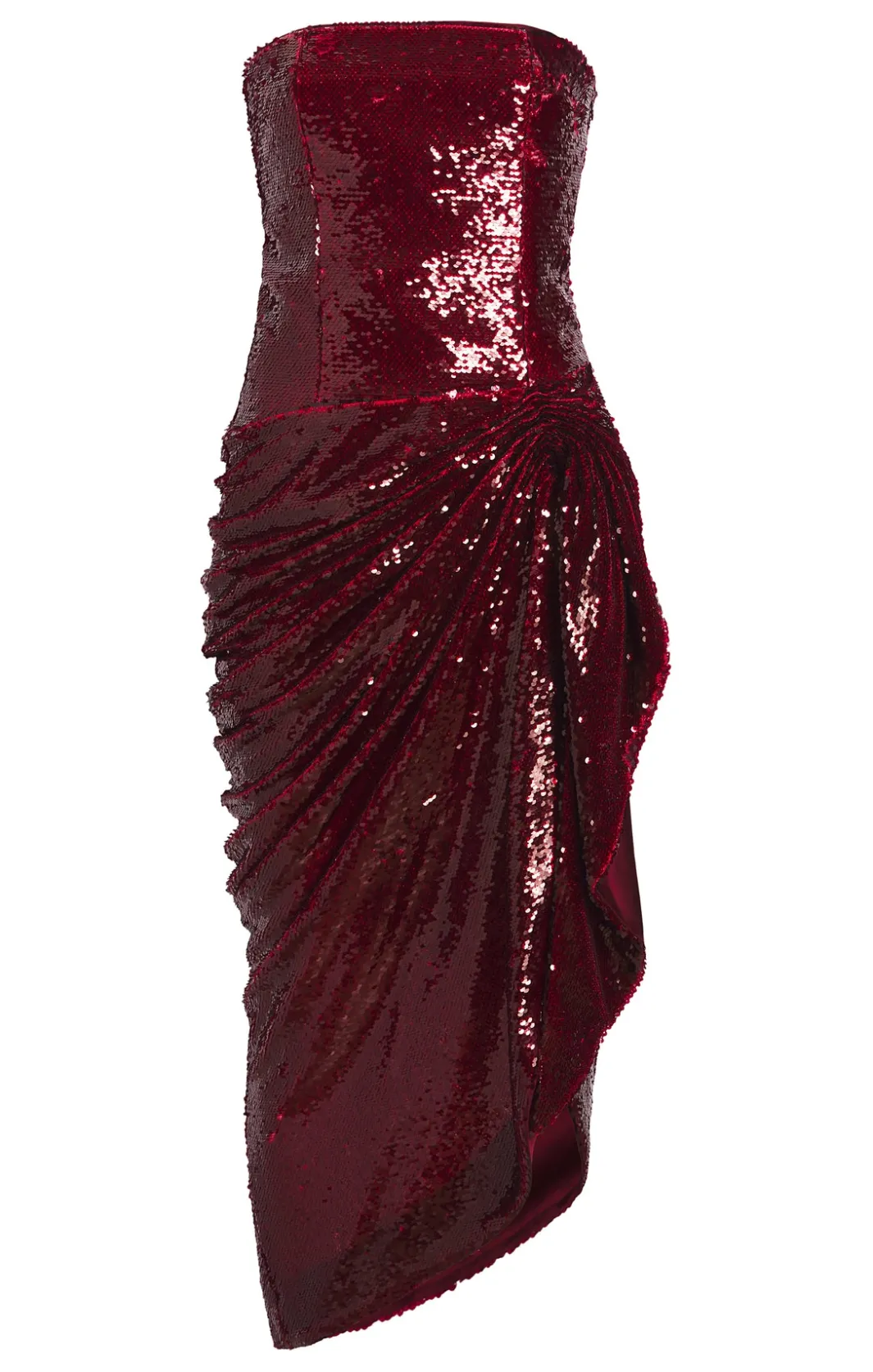 Midi | Cocktail & Evening<Cinq à Sept Shea Dress Oxblood