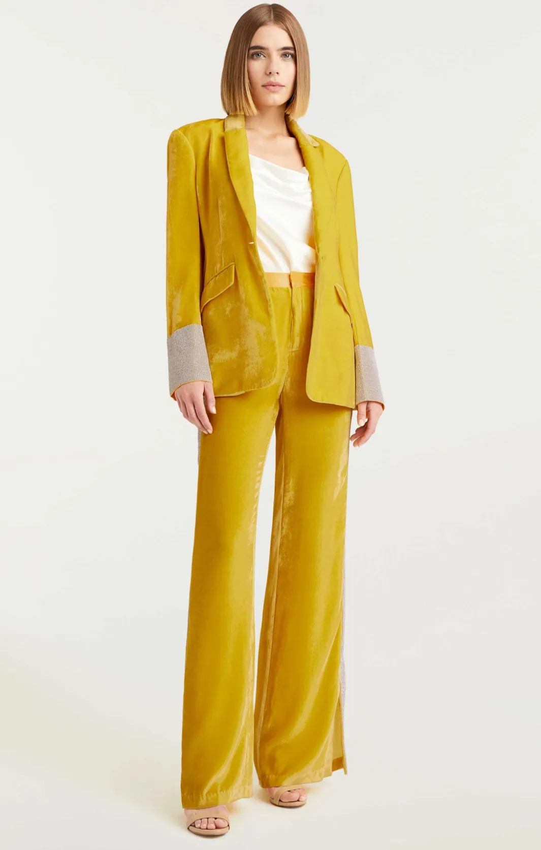 Pants<Cinq à Sept Shirley Pant Pineapple