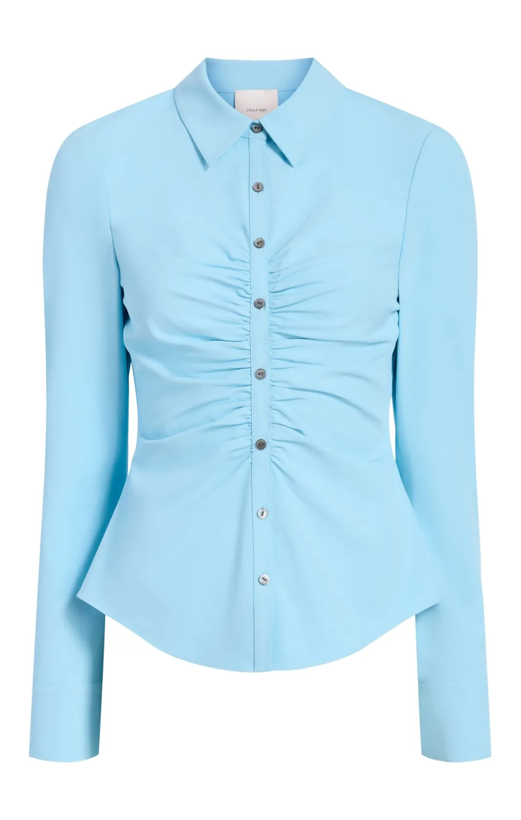 Long Sleeve Tops<Cinq à Sept Sienna Top AguaFria