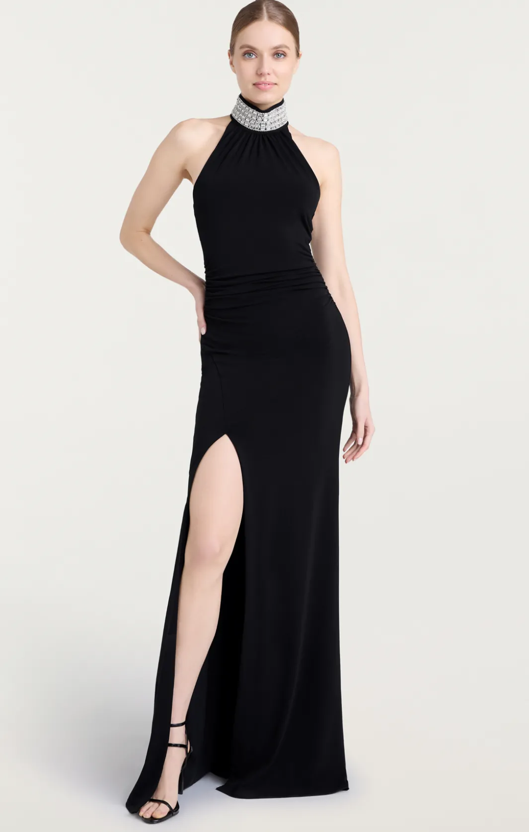 Cocktail & Evening<Cinq à Sept Sleeveless Izzy Gown Black