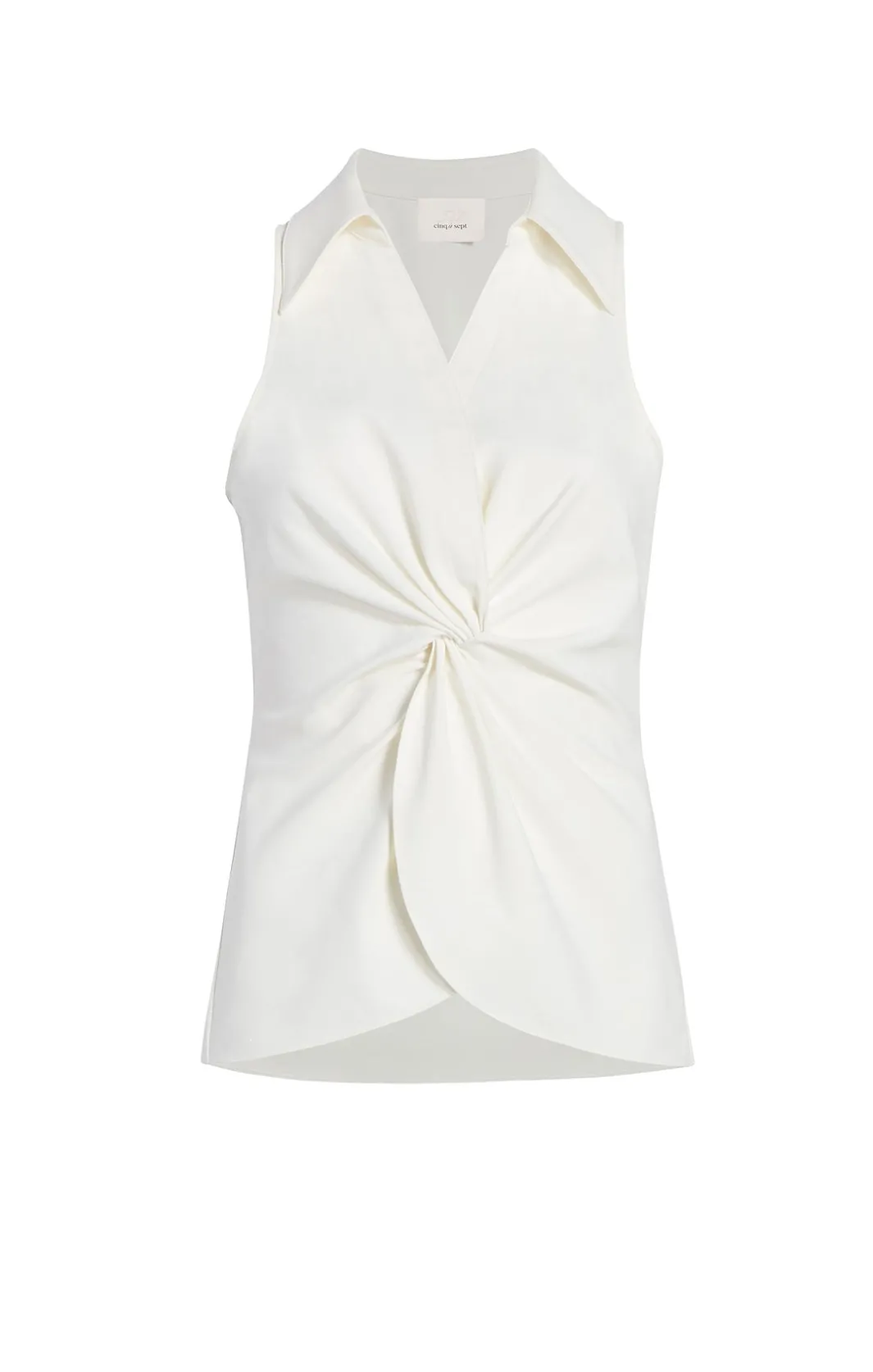 Tank Tops & Camisoles<Cinq à Sept Sleeveless Mckenna Top Ivory